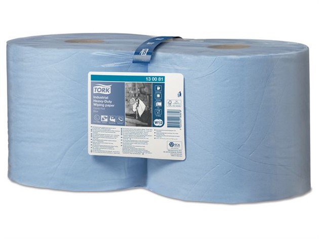 Industrirulle Tork W1/2 blå