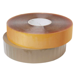 Maskintejp Naturgummi 50mm x 660m Transp.