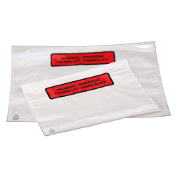 Packsedelsficka med tryck C4