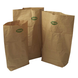 125L Brun pappersäck
