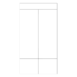 Transportetikett Thermo m. kvittodel 107x251mm 2 st/ark 500ark/krt