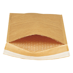 Bubbelkuvert, 100x165mm 200/fp brun 1